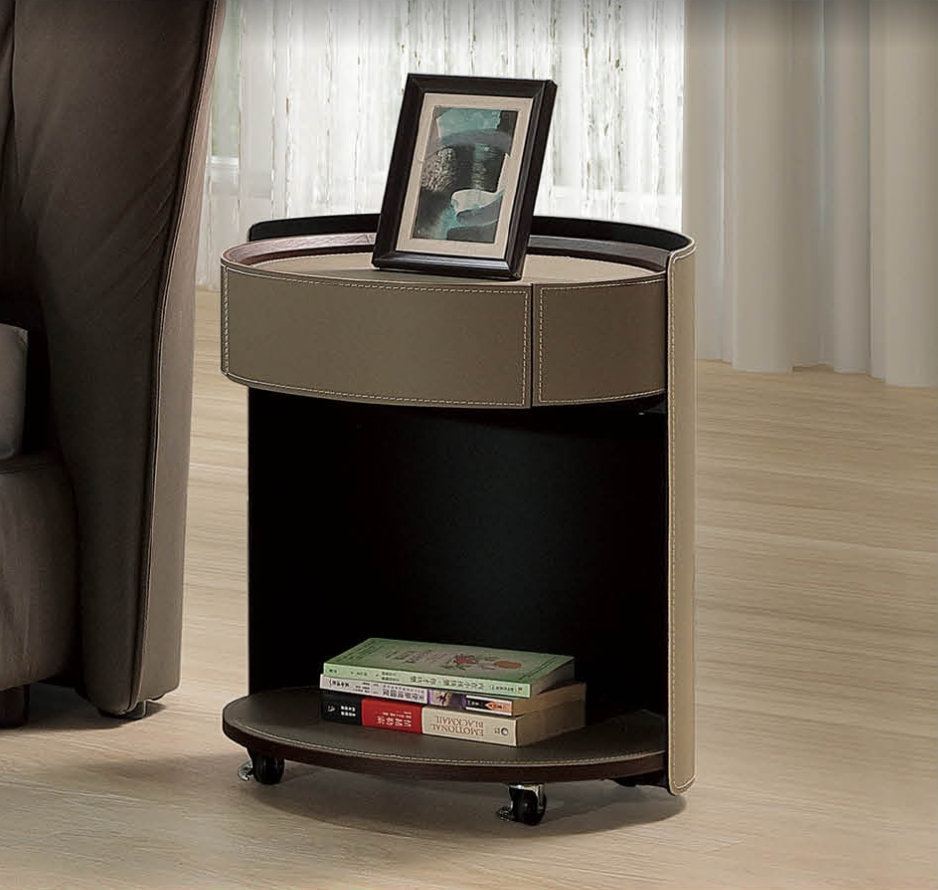 米勒馬鞍皮床頭櫃(A2-03)