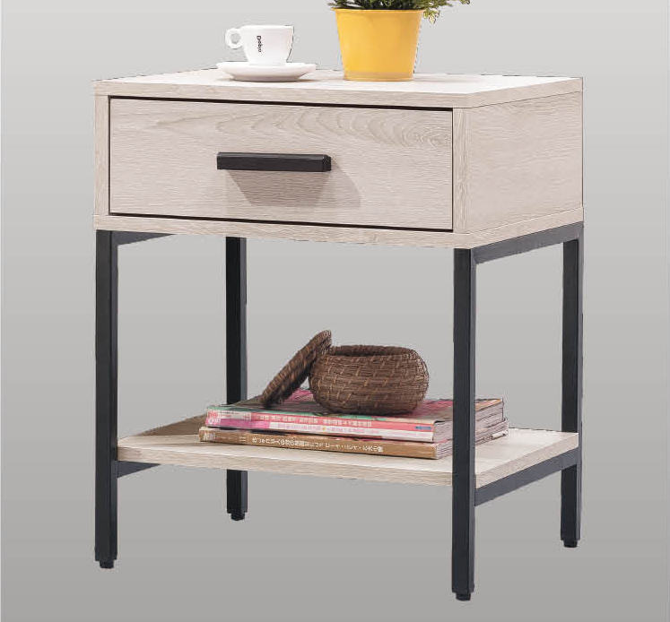 瑪爾斯一抽床頭櫃(A98-01)