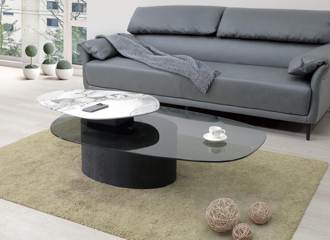 伯連達旋轉功能茶几