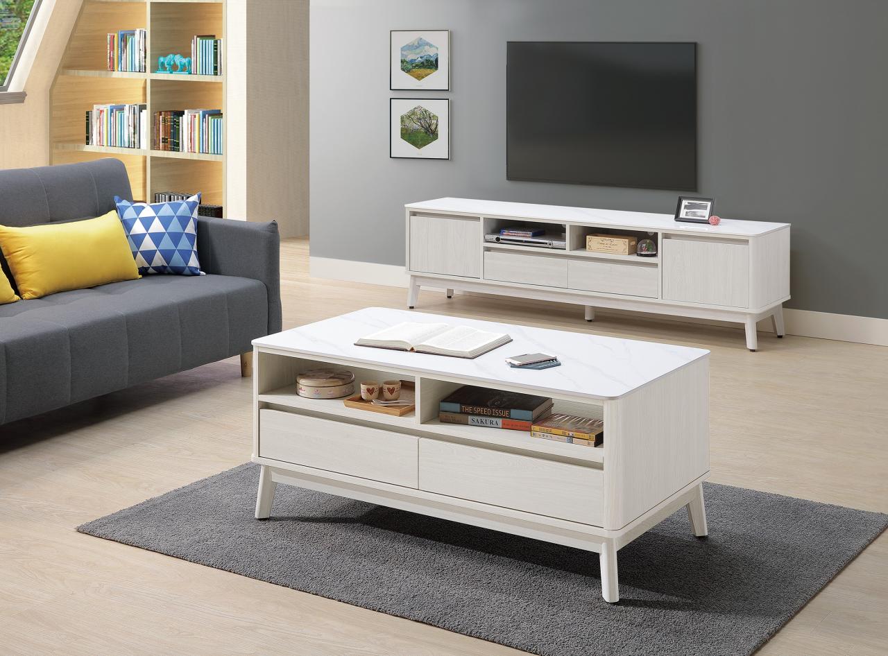 米倫4尺岩板大茶几