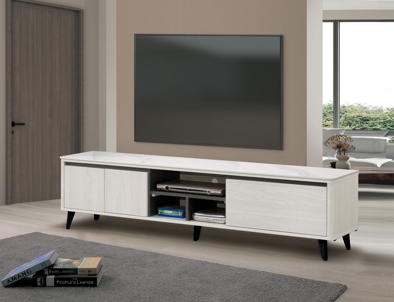 卡森 6尺岩板長櫃