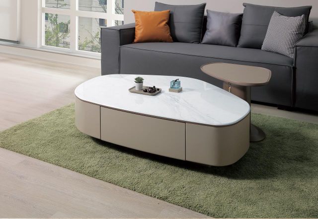 凱斯特石面茶几組