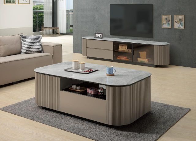 羅賓岩板大茶几