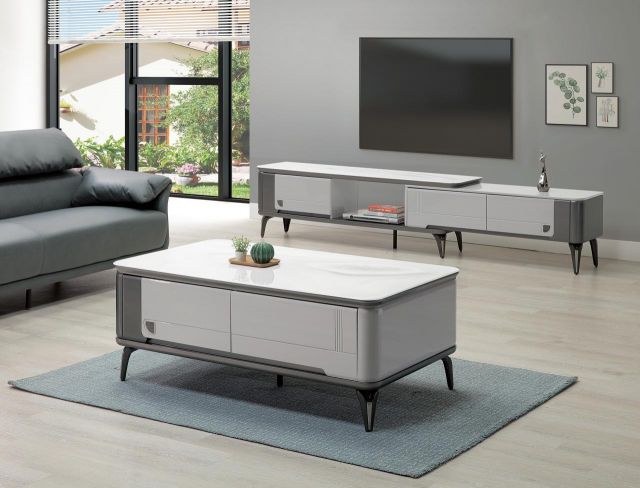 溫格斯石面茶几