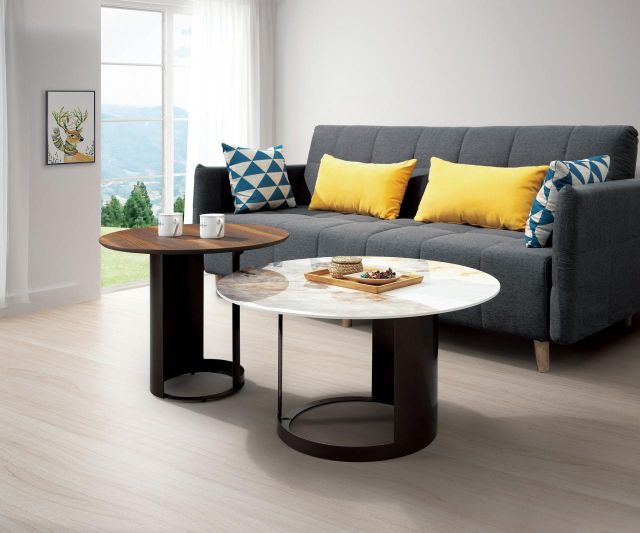 弗雷德岩板茶几組(可各別單買)