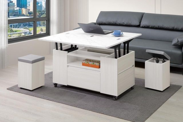 華格納3.3 尺雙升降移動茶几